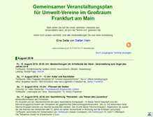 Tablet Screenshot of naturtermine.de